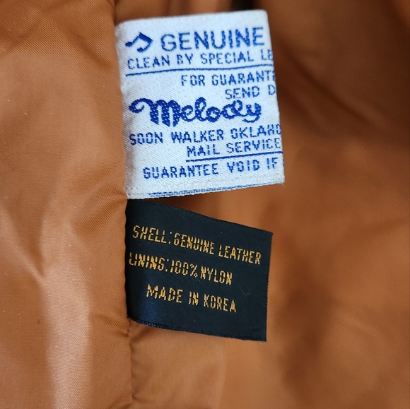 Miller Stockman western style sportscoat leather mens 46 banff style - Picture 4 of 6